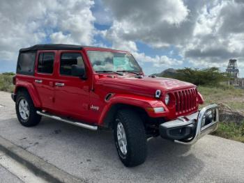 4 Door Jeep Wrangler Red