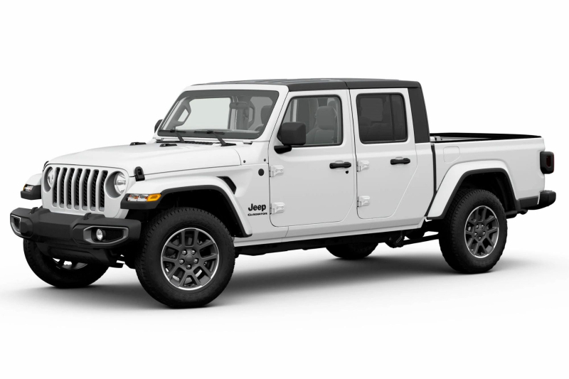Jeep Gladiator for Rent on Curacao